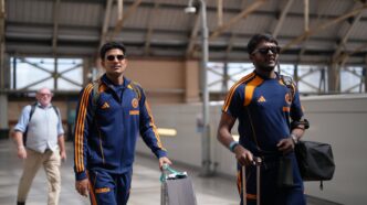 shubman gill arriving in manchester july 2025