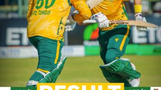 South Africans lost to New Zealand