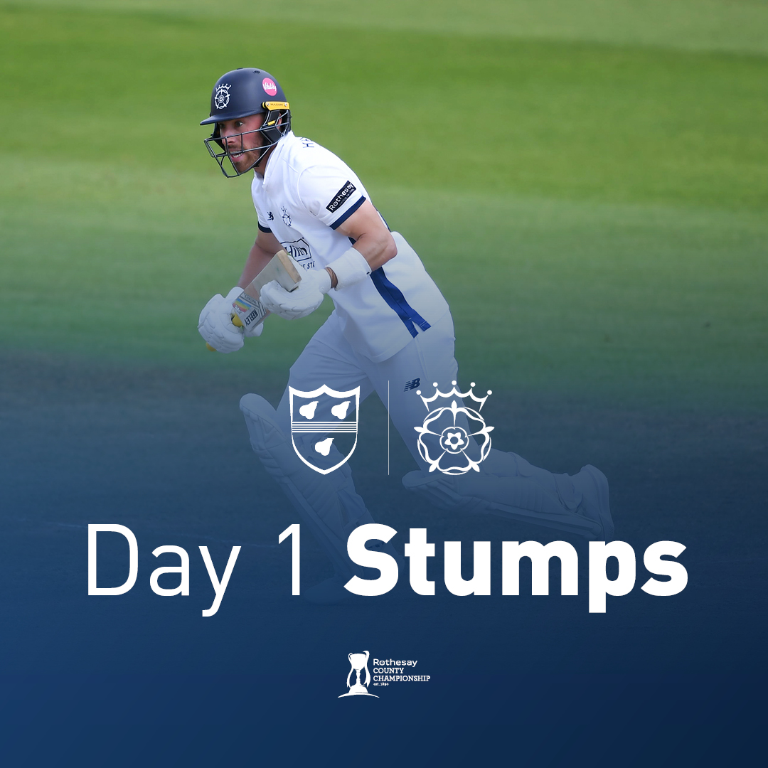 STUMPS | Hampshire: 146-2 (39.2) Joe Weatherley and Fletcha Middleton record season-bests with 62 and 79 respectively 💪