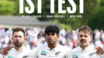 test cricket returns! Stream the 1st Test against Zimbabwe LIVE and free on ThreeNow 📺 LIVE scoring at http://nzc.nz or the NZC app 📲 #ZIMvNZ